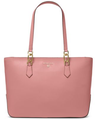 MICHAEL Michael Kors Laney Medium Leather Top Zip Tote Bag Macy s