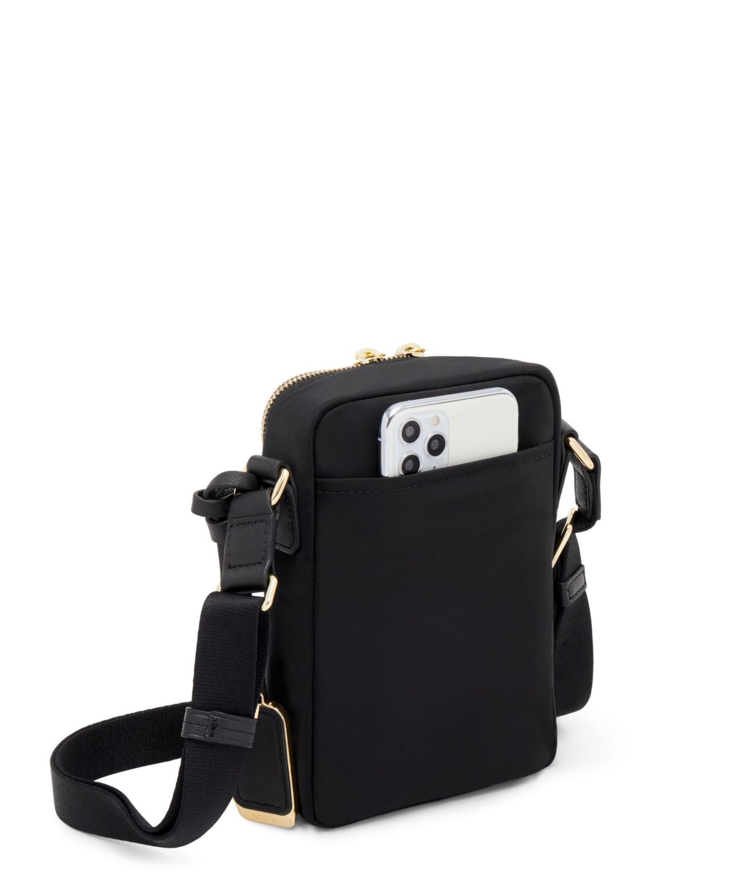 Женская сумка TUMI Voyageur Persia Crossbody, цвет: Чёрный / Золотой — фото 3