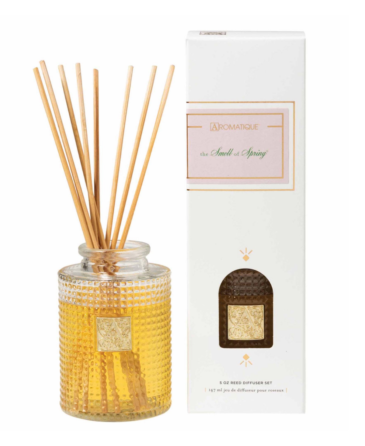 Aromatique The Smell Of Spring Reed Diffuser In Clear Glass