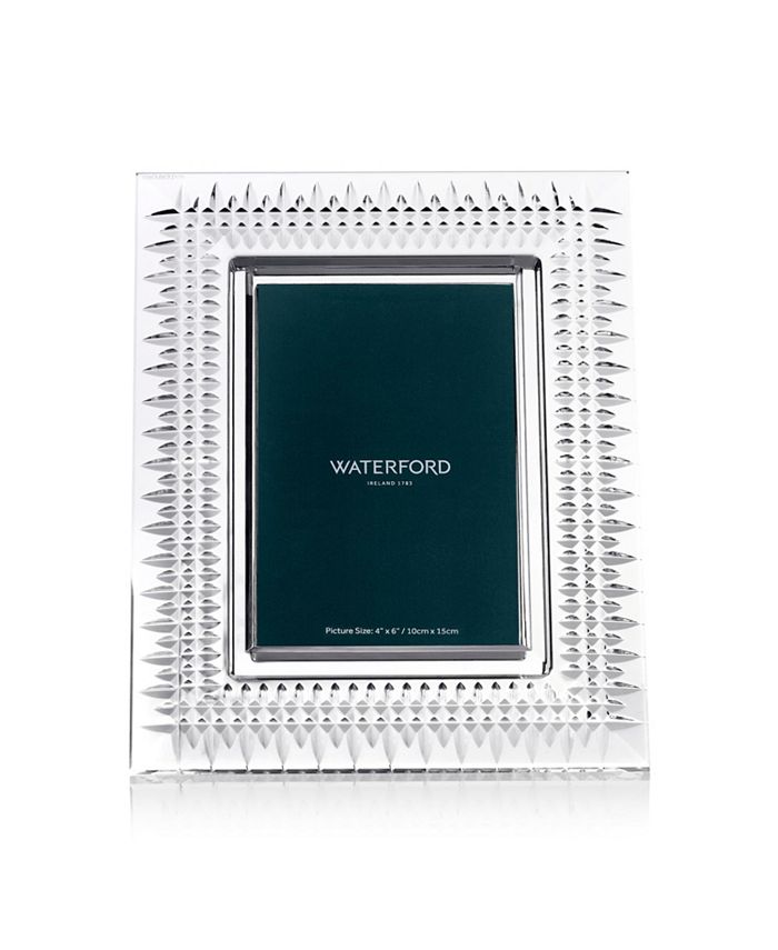 Waterford Lismore Diamond Picture Frame, 4x6" Macy's