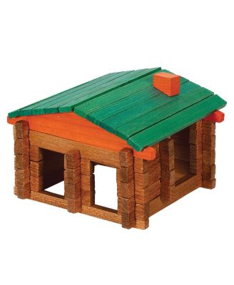 Deluxe Log Building Set - 250 Pieces