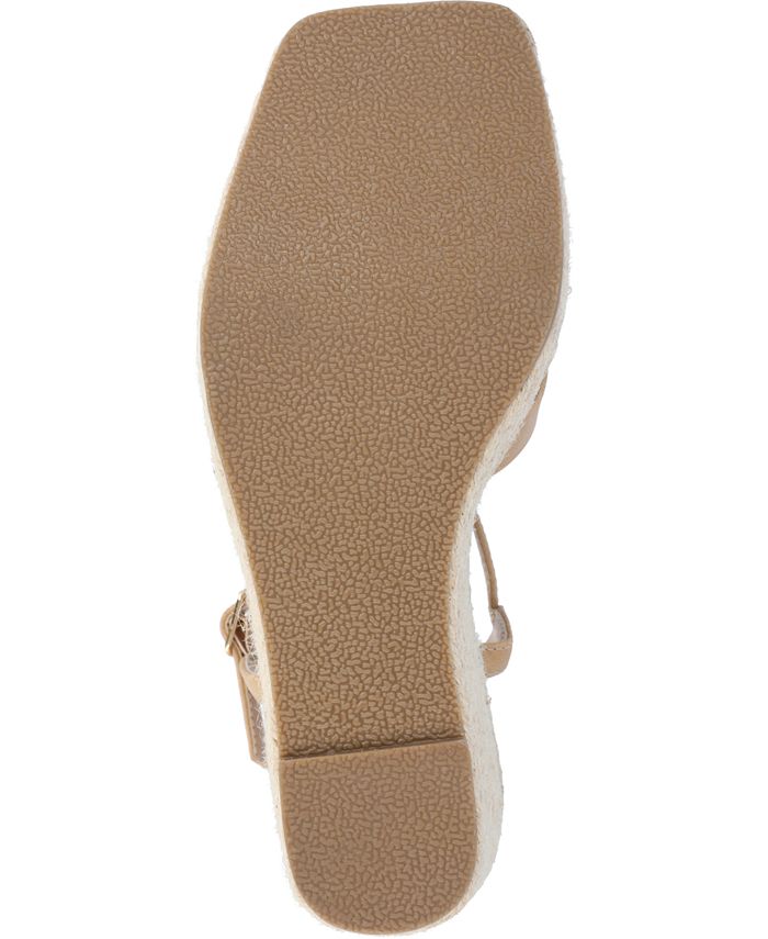 Journee Collection Women's Raniya Platform Wedge Sandals - Macy's