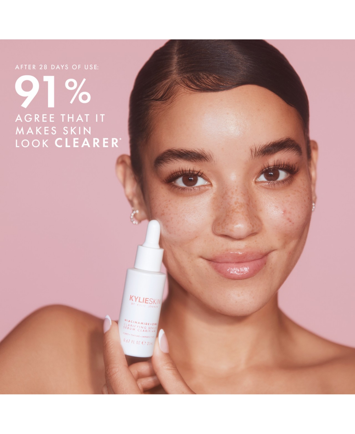 Kylie Skin Clarifying Serum Mini, oz