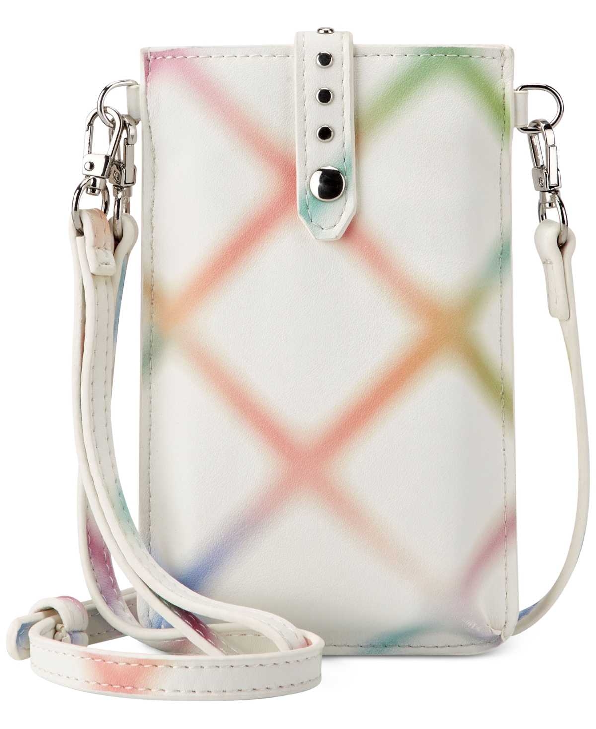 Inc International Concepts Ashlii Phone Wristlet Crossbody, Created For Macy's In Airbrush Print