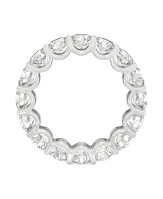 Moissanite Eternity Band (5 ct. t.w. Diamond Equivalent) in 14k White Gold