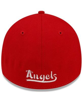 Men's Red Los Angeles Angels City Connect 39THIRTY Flex Hat