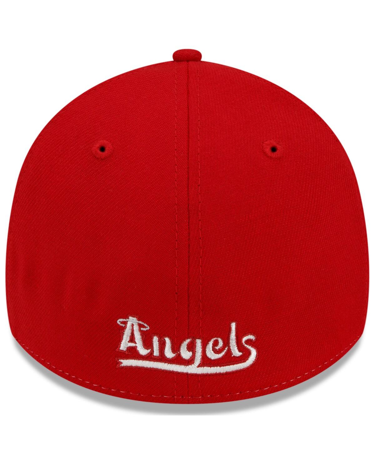 New Era Men's  Red Los Angeles Angels City Connect 9twenty Adjustable Hat In Red