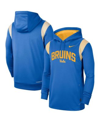Men's Blue UCLA Bruins 2022 Game Day Sideline Performance Pullover Hoodie