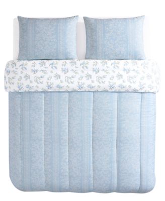 Hallmart Collectibles Florina 3 Piece Reversible Comforter Sets, Created for Macy's