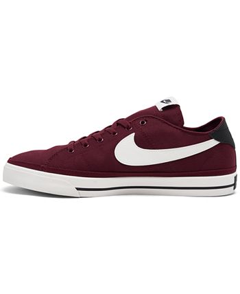 Nike Men's Court Legacy Canvas Casual Sneakers from Finish Line - Macy's