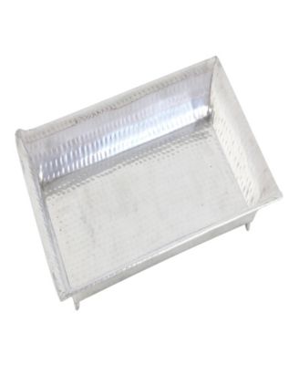 Rosemary Lane Aluminum Tray, Set of 3, 24", 21", 18" W