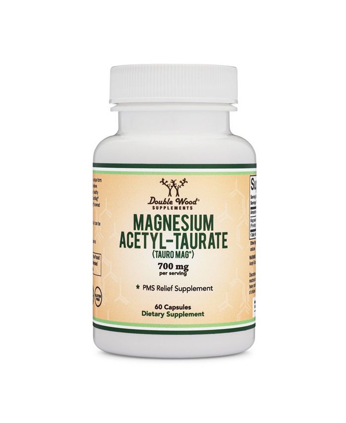 Double Wood Supplements Magnesium AcetylTaurate (Tauromag) 700 mg