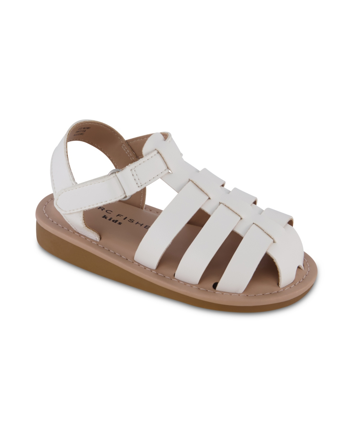 Marc Fisher Toddler Girls Closed Toe Sandals In White