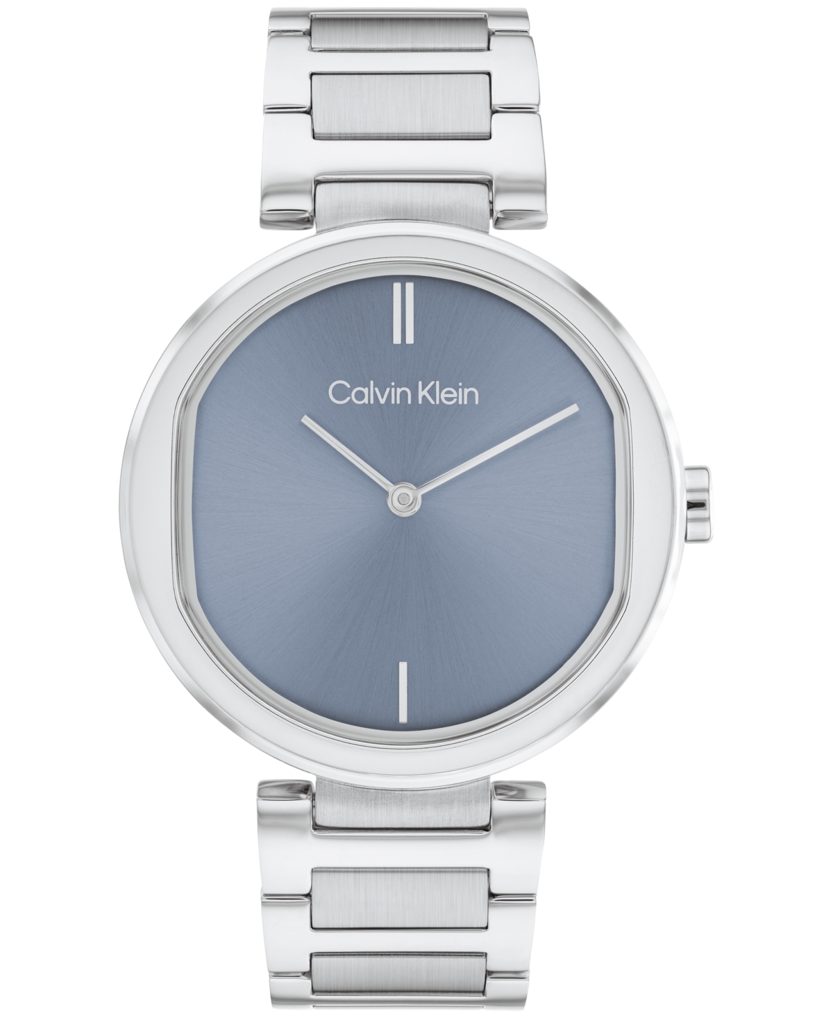 Calvin Klein Women's 2-hand Silver-tone Stainless Steel Bracelet Watch 36mm