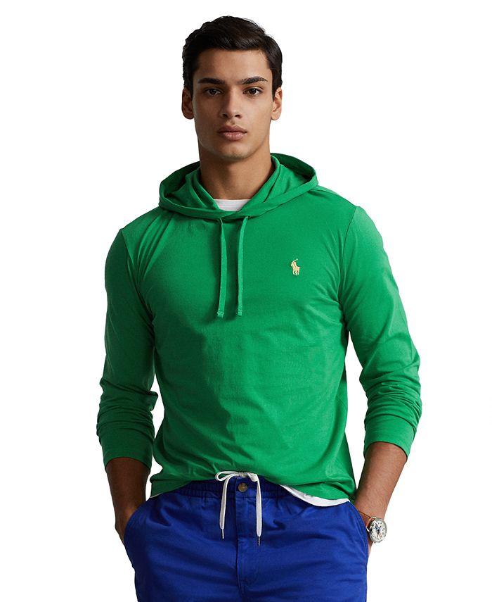 Polo Ralph Lauren Men's Jersey Hooded T-Shirt - Macy's