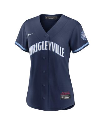 Women's Navy Chicago Cubs City Connect Replica Jersey