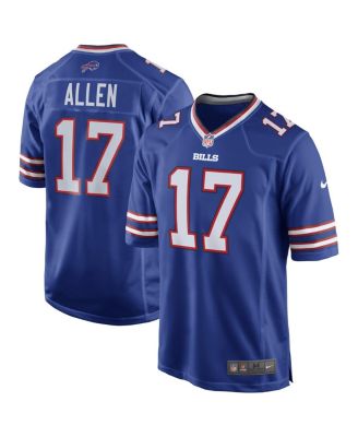 Nike Men's Josh Allen Royal Buffalo Bills Name and Number T-shirt - Macy's