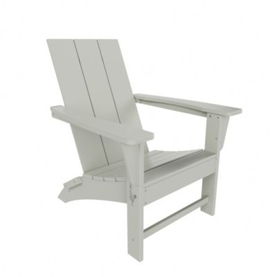 Modern Outdoor Folding Adirondack Chair (Set of 2)