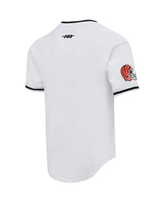 Men's Ja'Marr Chase White Cincinnati Bengals Mesh Player Name and Number Top