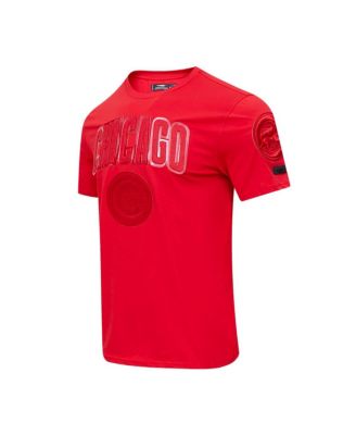 Men's Chicago Cubs Classic Triple Red T-shirt