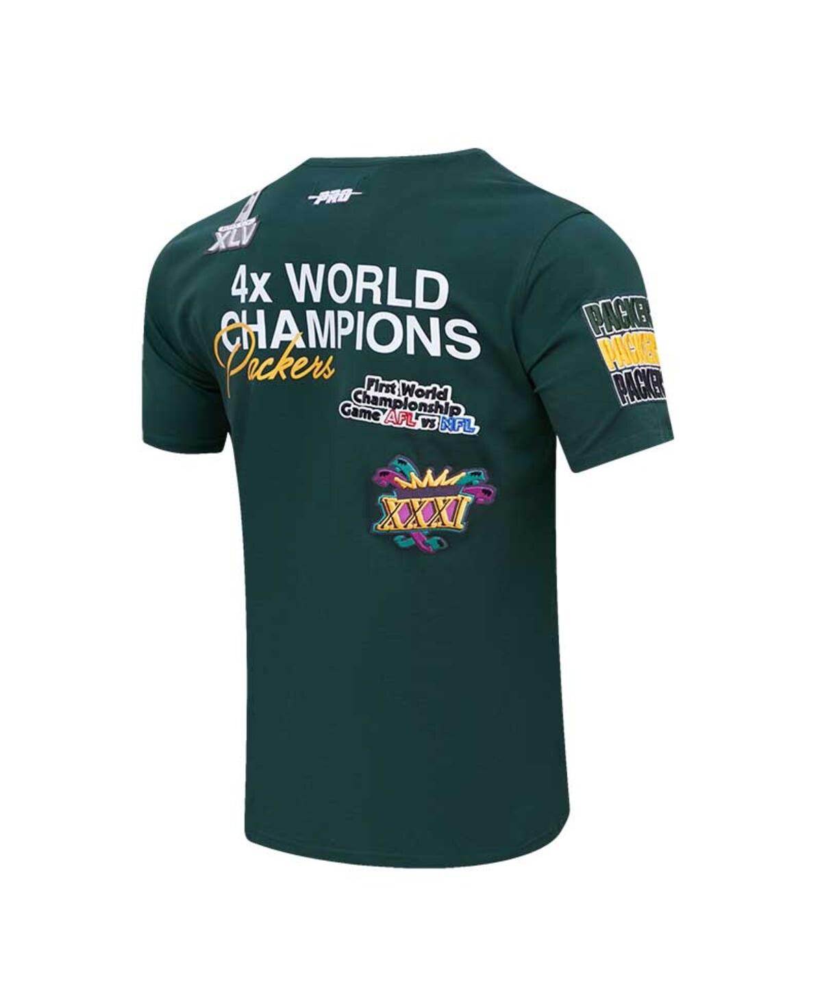 Men's Pro StandardGreen Bay Packers Championship T-shirt - Green