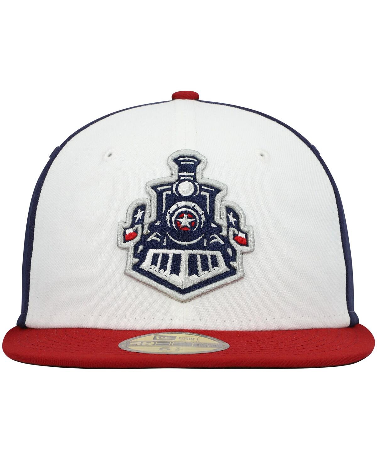Men's New Era Navy Round Rock Express Authentic Collection Team Alternate 59FIFTY Fitted Hat - Navy