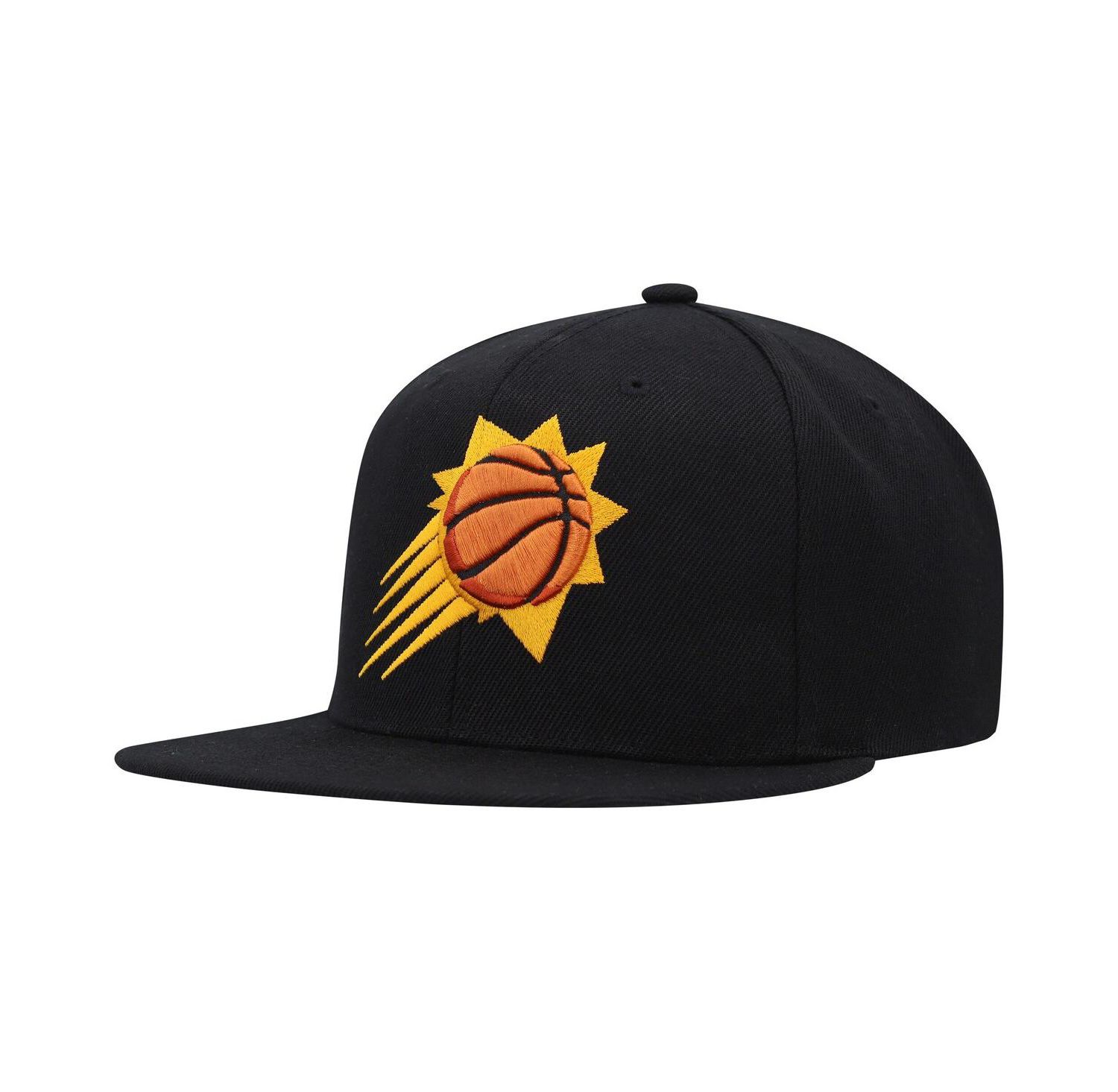 Men's Black Phoenix Suns Side Core 2.0 Snapback Hat