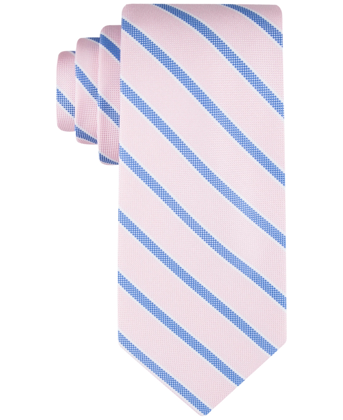 Tommy Hilfiger Men's Oxford Stripe Tie In Pink