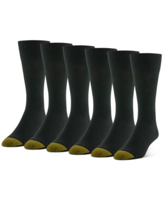 Men's 6-pack Cambridge Solid Crew Socks
