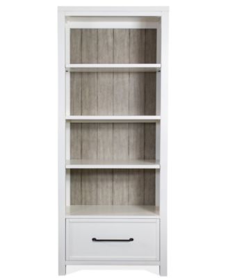Finn 76" Wood Drawer Bookcase