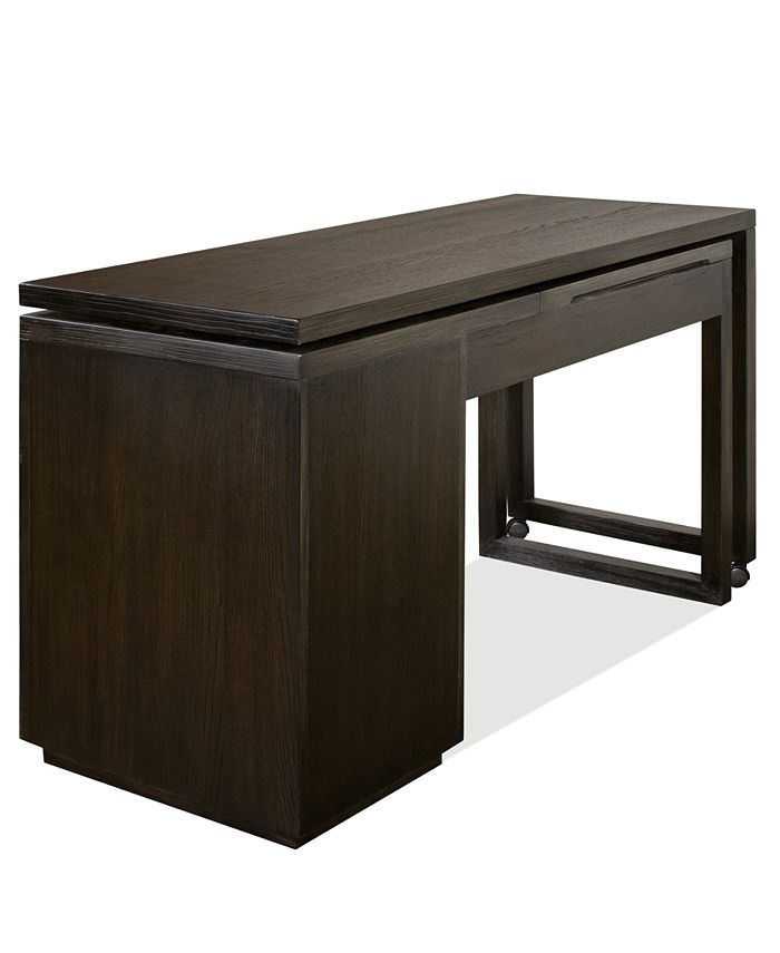 Furniture Prelude 56" Wood Swivel Lift Top Lshaped Desk Macy's