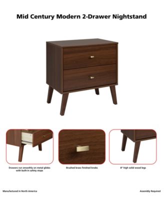 Milo 2-Drawer Nightstand