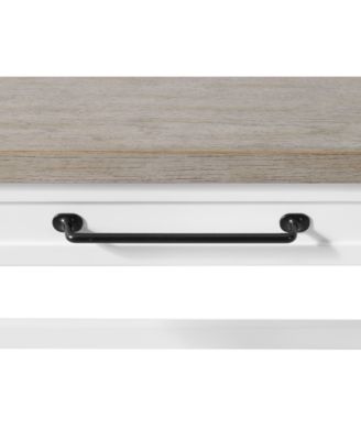 Finn 42" Wood Drop Front Drawer Writing Desk