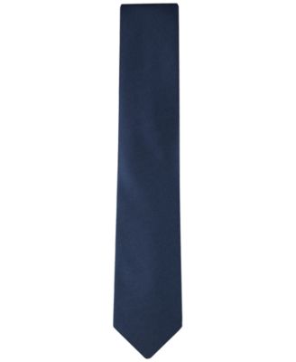 Men's Silver-Spun Solid Tie