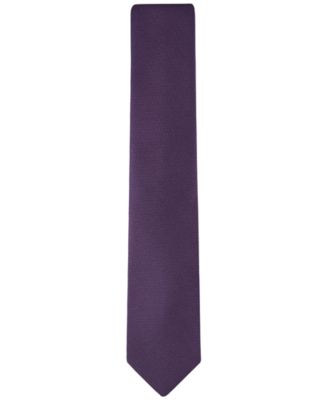 Men's Silver-Spun Solid Tie