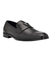 Macys mens black loafers cheap
