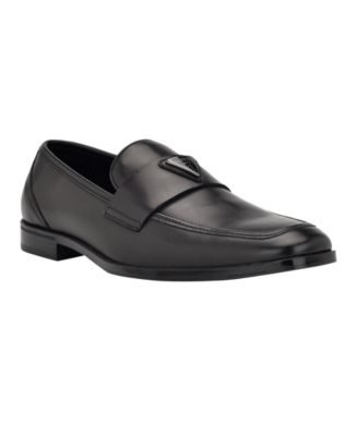 GUESS Men's Hemmer Square Toe Slip On Dress Loafers - Macy's