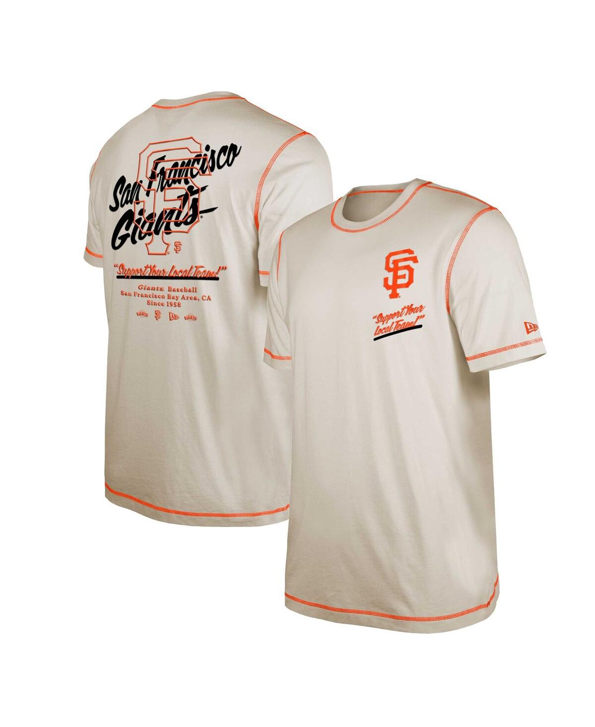 Men's New EraSan Francisco Giants Team Split T-shirt - White