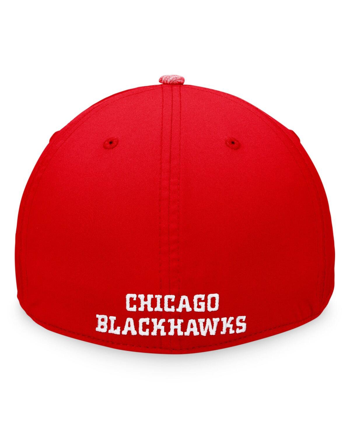 Fanatics Men's  Red Chicago Blackhawks Defender Flex Hat In Red