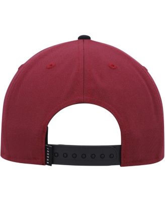 Jordan Men's Red, Black Pro Jumpman Snapback Hat