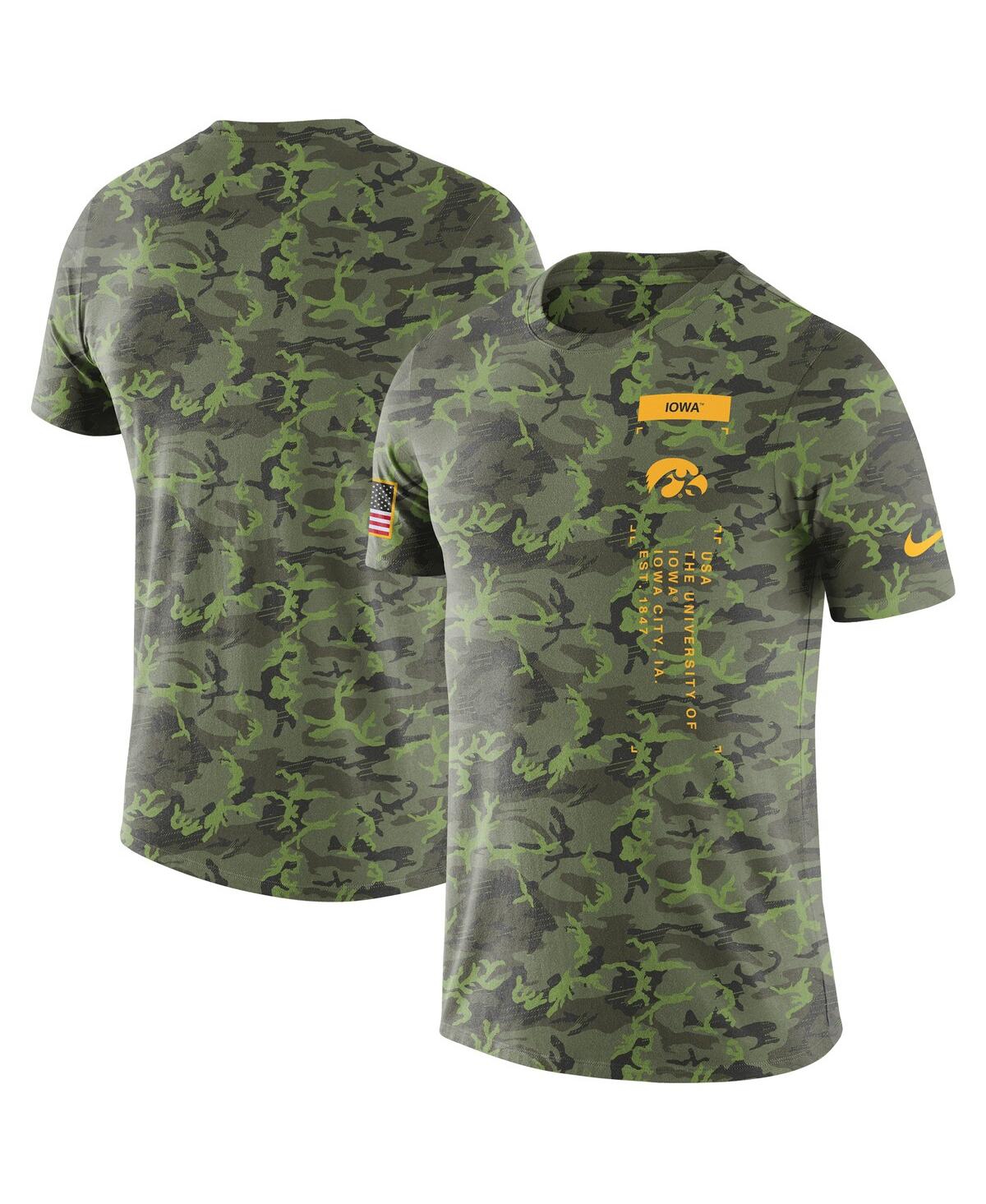Men's NikeIowa Hawkeyes Military-Inspired T-shirt - Camo