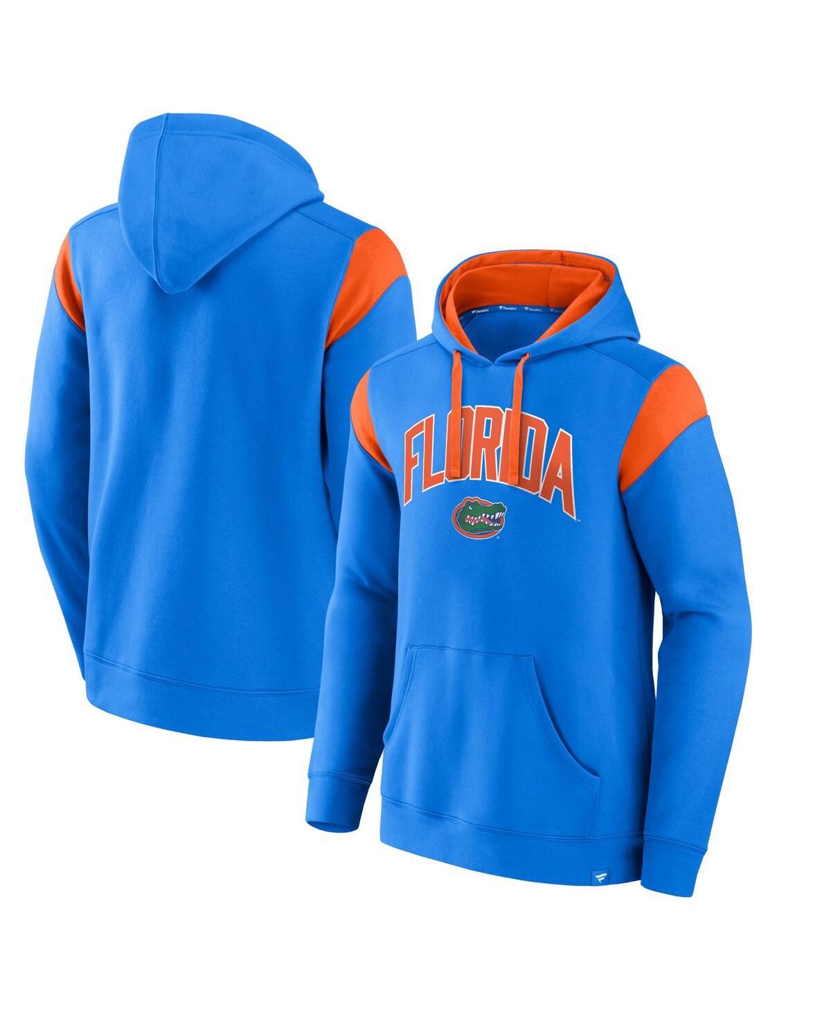 Shop Fanatics Men's  Royal Florida Gators Game Over Pullover Hoodie