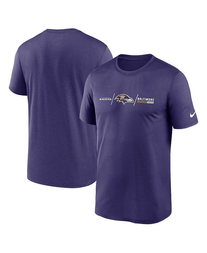 Baltimore Ravens T Shirt Mens 2XL Purple Short Sleeve Crew Neck