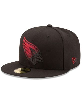 Men's New Era Black Arizona Cardinals Color Dim 59FIFTY Fitted Hat