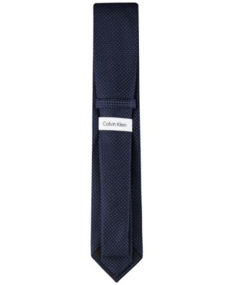 Men's Steel Micro-Dot Solid Tie