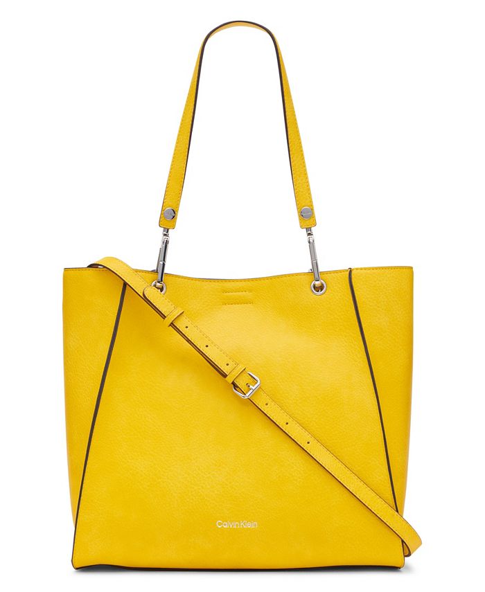 Mannelijkheid Extra criticus Calvin Klein Garnet Convertible Tote Bag & Reviews - Handbags & Accessories  - Macy's