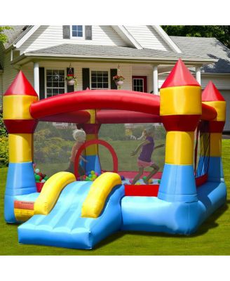 Kid Inflatable Bounce House Castle Moonwalk Playhouse Jumper Slide