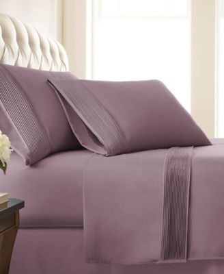 Classy Pleated 21" Extra Deep Pocket Sheet Set, Queen