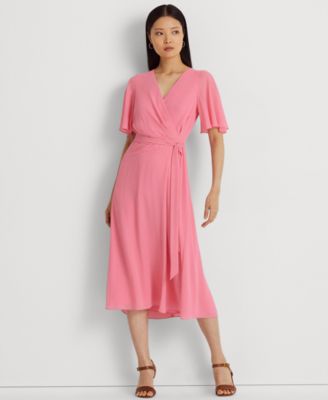Lauren Ralph Lauren - Women's Belted Georgette Dress