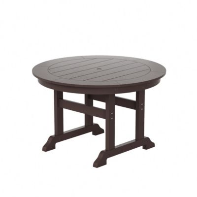 47" Round Outdoor Patio Dining Table